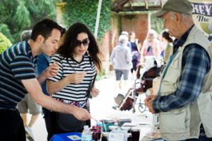 Frank Corrado of Joe's Blues at the Farmers Market